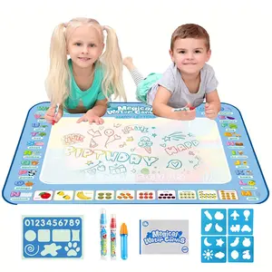 Magic Water Canvas for Kids, 1 Set Reusable Doodle Mat, Portable Art Toy, Fun Drawing Experience for Children, Educational Toy for Kids
