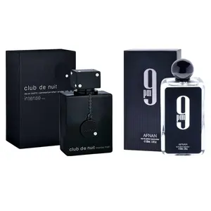(2pc Bundle Pack) Armaf Club De Nuit Intense Man EDT 3.6oz + Afnan 9PM EDP 3.4oz Perfume Spray
