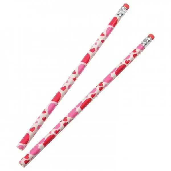 US Toy V236 Valentine Heart Pencils