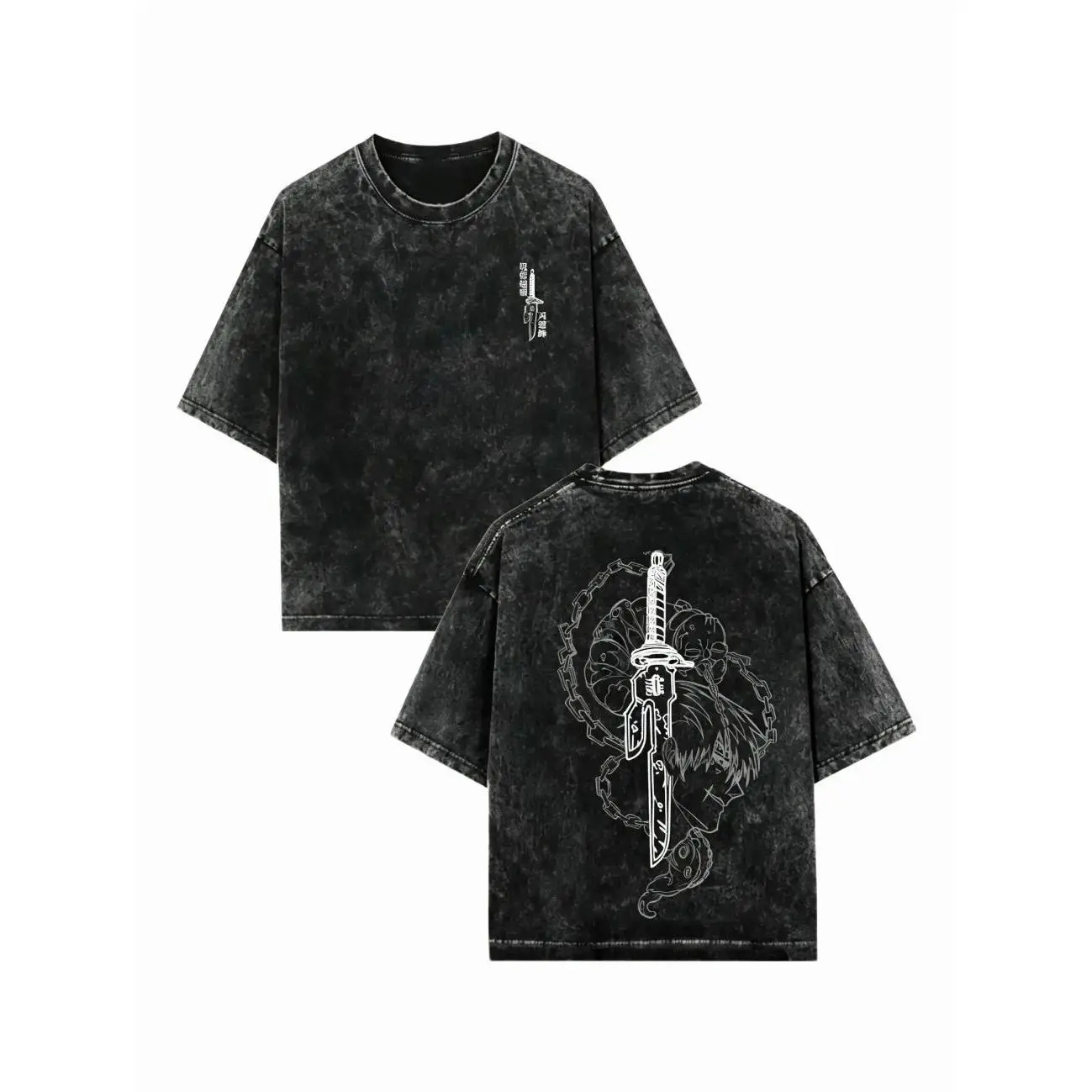 [HM 100%cotton]Toji Vintage Oversized Washed Tee Unisex Oversize Anime Manga Lightweight Cotton T-Shirt, Hoodies & Sweater Wash Gift For Anime Fan, Anime Lover loungewear t shirt,Graphic shirts,s day fashionoutfit,funny meme shirt,casual style graphic EKQ