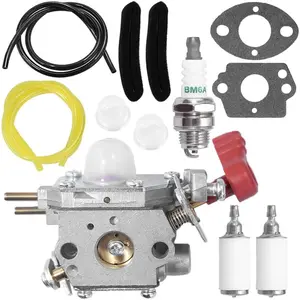 753-06288 Carburetor for TroyBilt TB35EC TB2044XP TB2040XP TB2MB TB430 Murray M25B M2560 MS2550 MS2560 M25B Remington RM430 Leaf Blower 316791020 316795860 Replaces Zama C1U-P27 Carb
