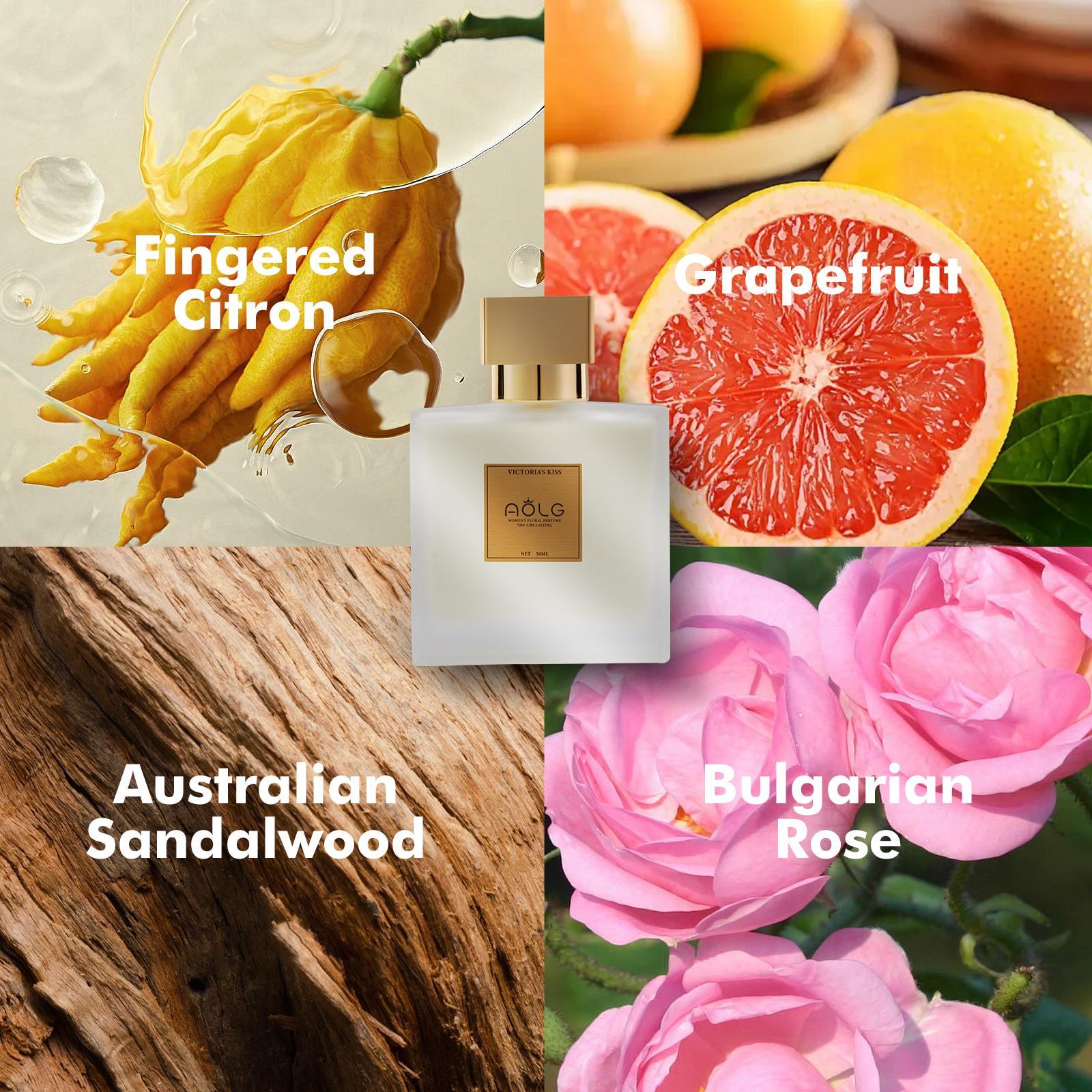 AOLG Victoria's Kiss Women's Perfume, 1.7oz (50ml), 2 days Long Lasting ...