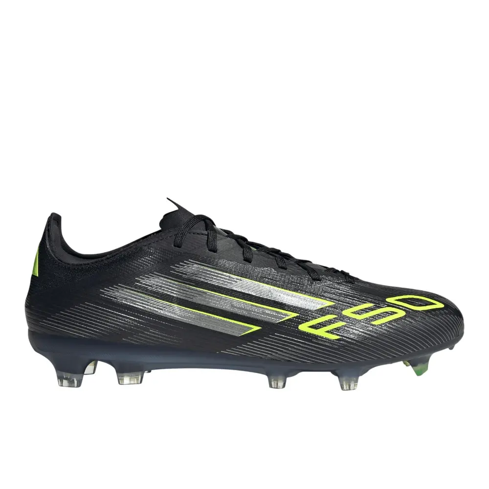 adidas Mens F50 Pro Firm Ground Football Sneakers Shoes - Black