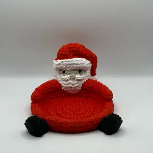 Santa Knitted 3D Printed Coaster