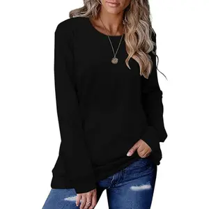 Round Neck Thermal Pullover,Long Sleeve Tops Graduation,Back To School Outfits,Graduation,Teacher Outfits For Women,Back To School Fall Outfit