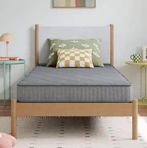 Avenco Misty 8" Size Cooling Memory Foam Medium Supportive Innerspring Mattress