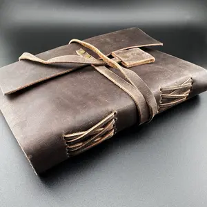 The Adventurer's Codex - Premium Leather Journal for RPG Campaigns and Notes | Handmade DnD Notebook | Fantasy Adventure Log | Tabletop Gaming Journal