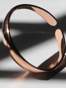 Elegant Copper Cuff Bangle, Copper Bracelets for Women & Men, Fashion Jewelry for Party, Daily Clothing Decor, Trendy All-match & Exquisite Jewelry for Birthday Gift