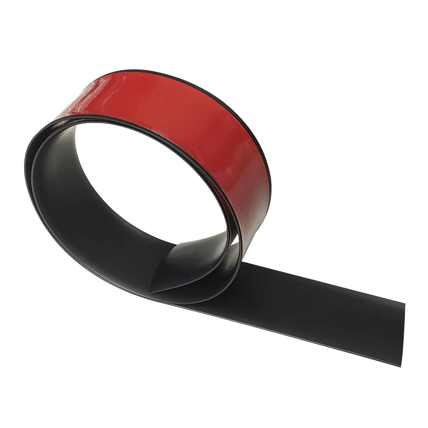 Floor Transition Strip Self Adhesive 1.57"x3.3' Black Vinyl Floor Transition Strip Floor Divider Strip Flooring Transition Strip for Laminate Flooring, Uneven Floors, Carpet (3.3FT, 1.57in, Black)