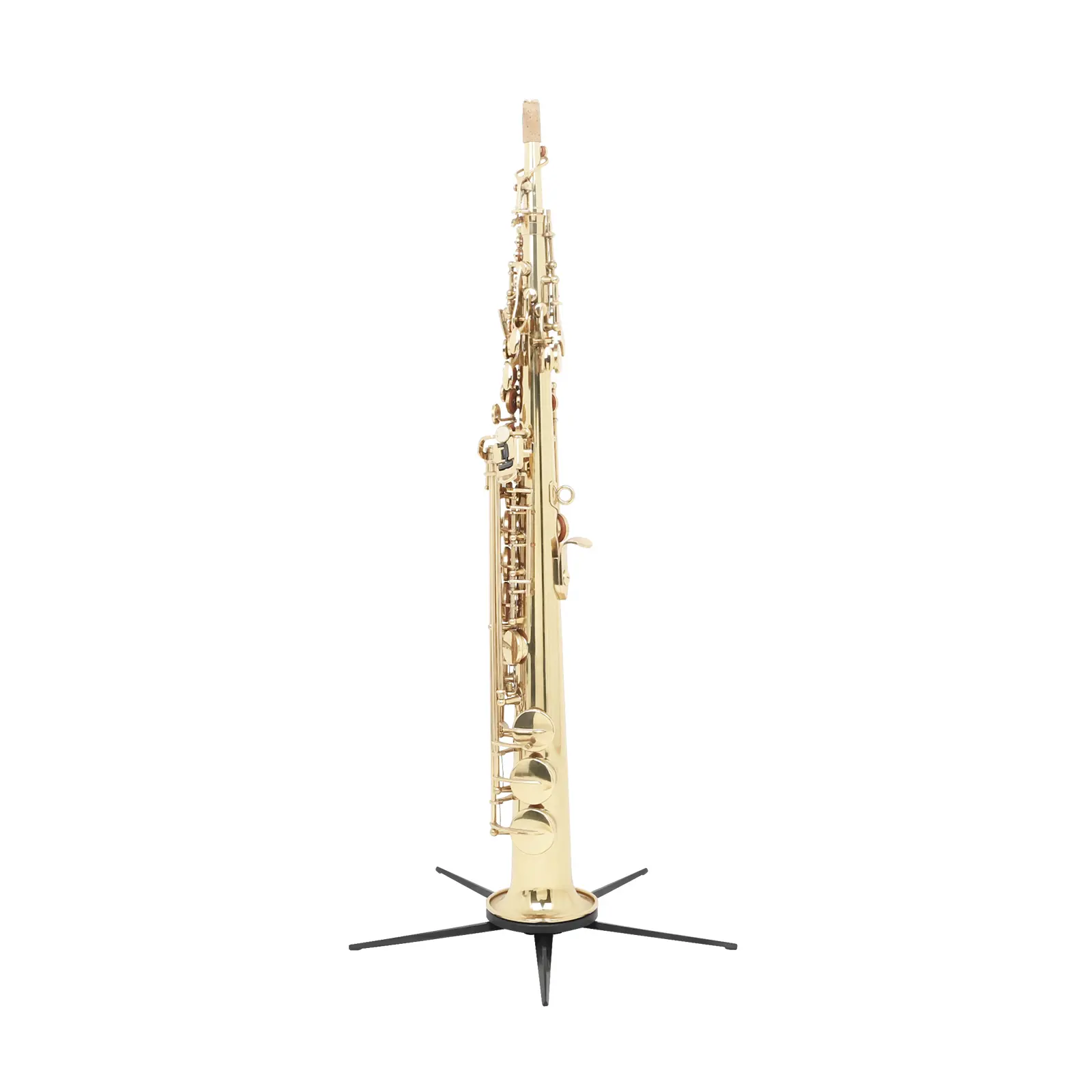 High-Note Saxophone Stand Five-Leg Foldable, Durable Musical Instrument Accessory, Perfect for Performances & Practice Sessions