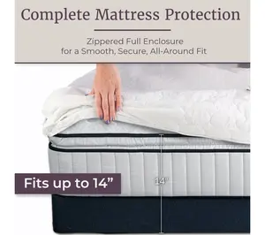 Remedy Twin-XL Waterproof 6-Sided  Mattress Protector
