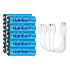 AA Lithium Batteries 1.5v High Capacity 1200mah, Constant Voltage Discharge for Lasting Power, Reliable Energy Source for All Devices, High Capacity Battery