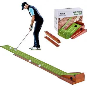 VEVOR Golf Putting Mat, Putting Green Indoor, Putting Matt for Indoors, Sports Spin n Putt Golf Game, Perfect Practice Putting Mat, Golf Putting Mats Practice Auto-Ball ReturnVEVOR Super Brand Day