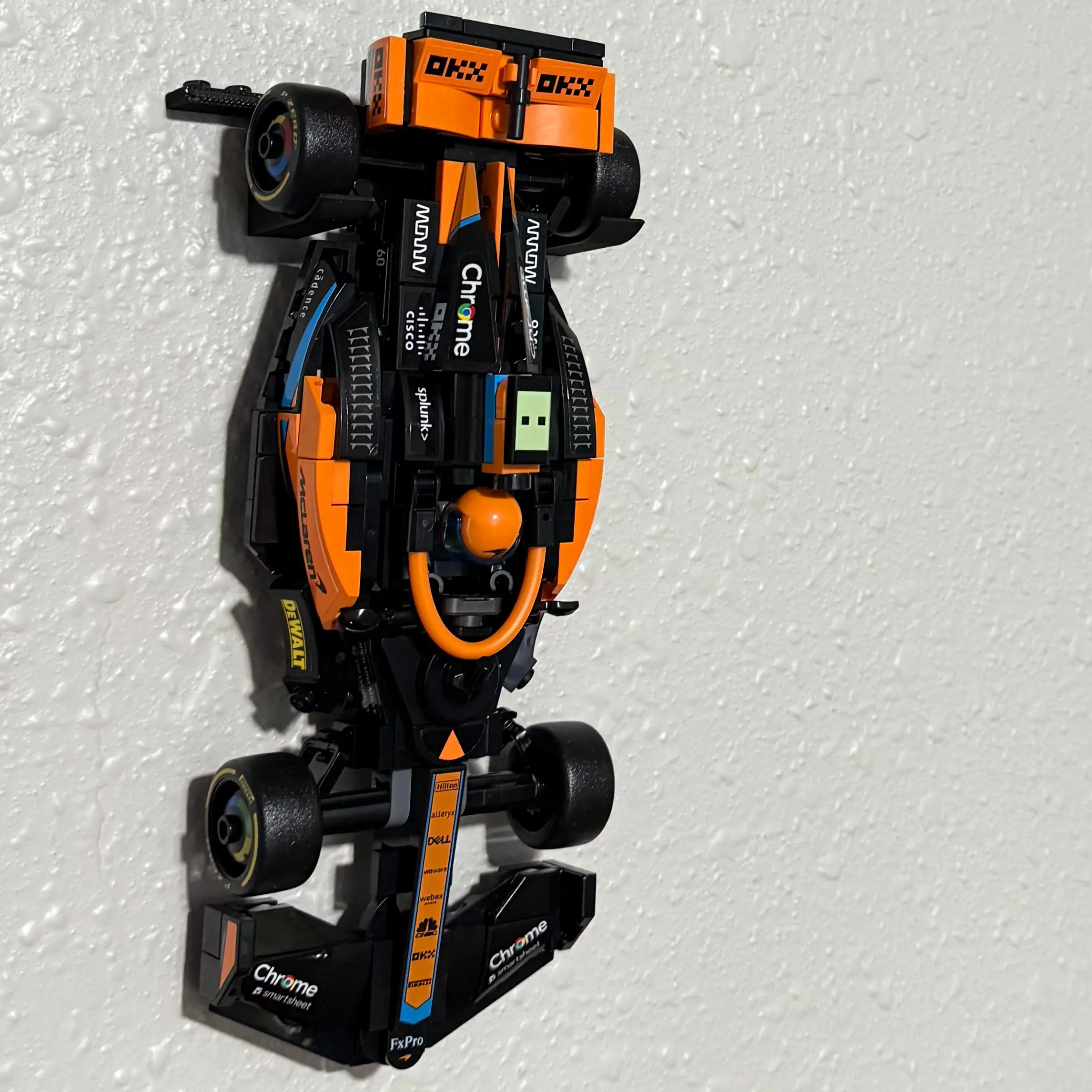 Speed Champions Wall Mounts - Stylish Display for Cars, Figures & Mounting Screws Included