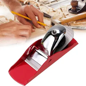 Woodworking Planer Set 4 Piece Kit, Adjustable Hand Planer for Wood Craft, Carving & Trimming Projects, DIY Model Making Tools