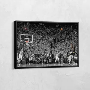 Kyrie Irving "The Shot" 2016 NBA Finals Game 7 Unframed Poster - Cleveland Cavaliers Championship Moment Wall Art - Clutch Three Basketball Print