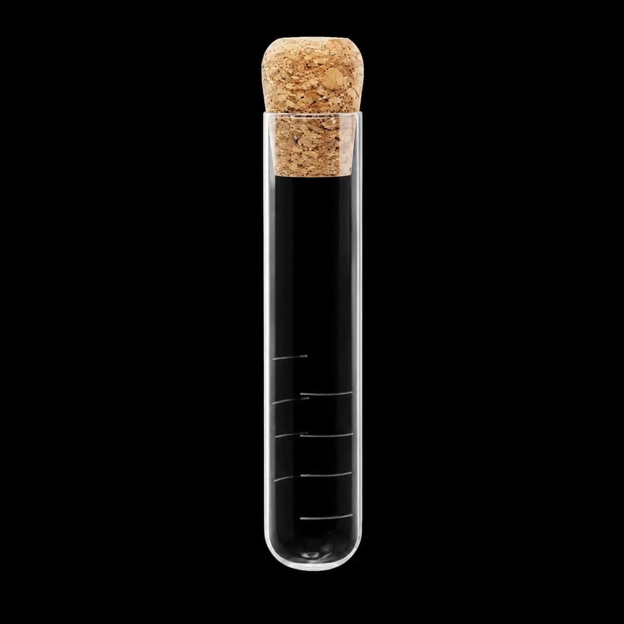 glass tea infuser with cork lid