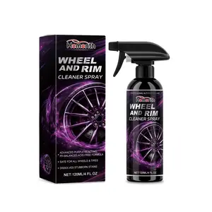 Wheel Cleaner Spray Magic Tire Shine Wheel Glow Spray Mirror Wheel Cleaner Smooth Wheel Care Deep Clean Tire Spray
