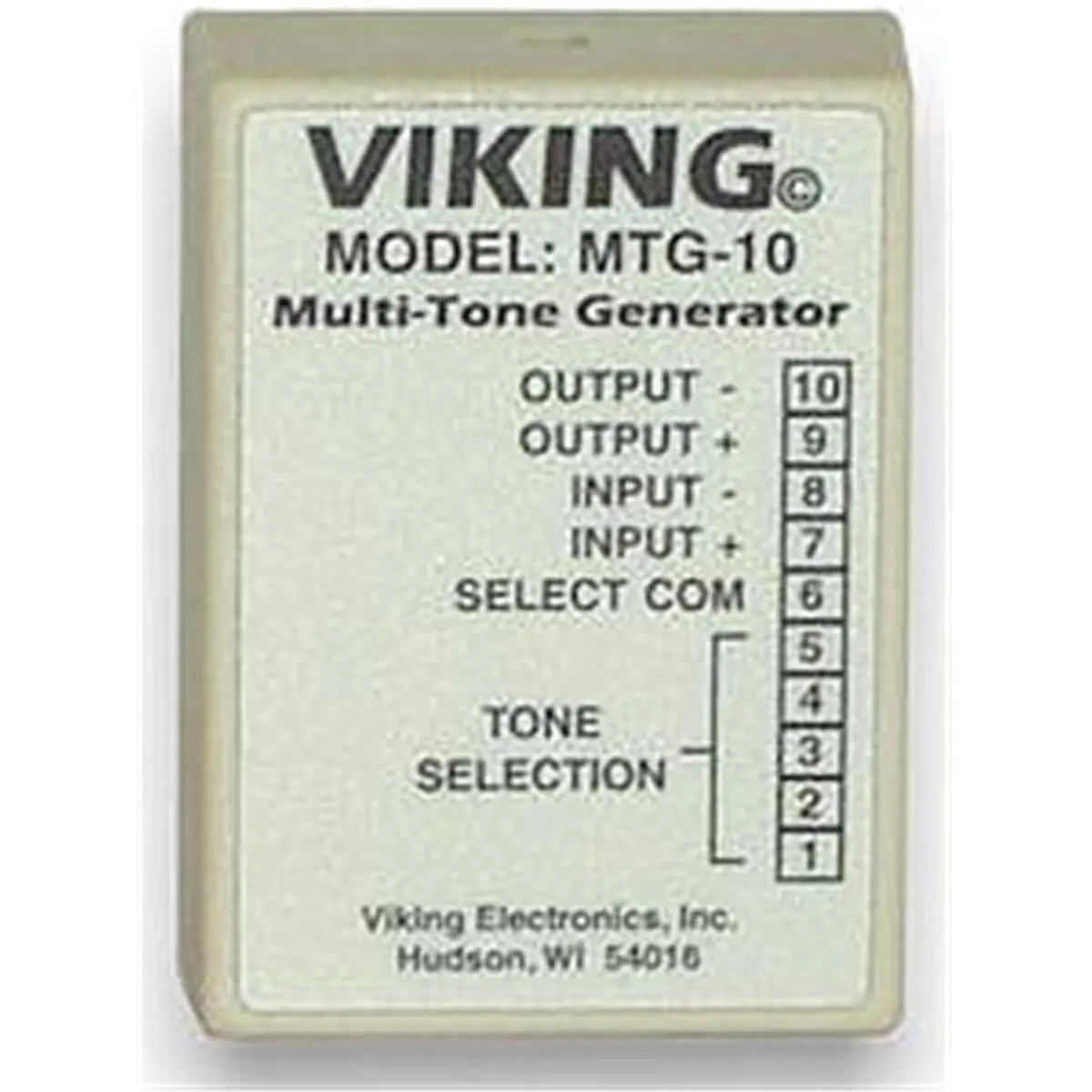 212 MAIN Viking Electronics VK- Multi-Tone Generator, Audio Device with Tone Alert