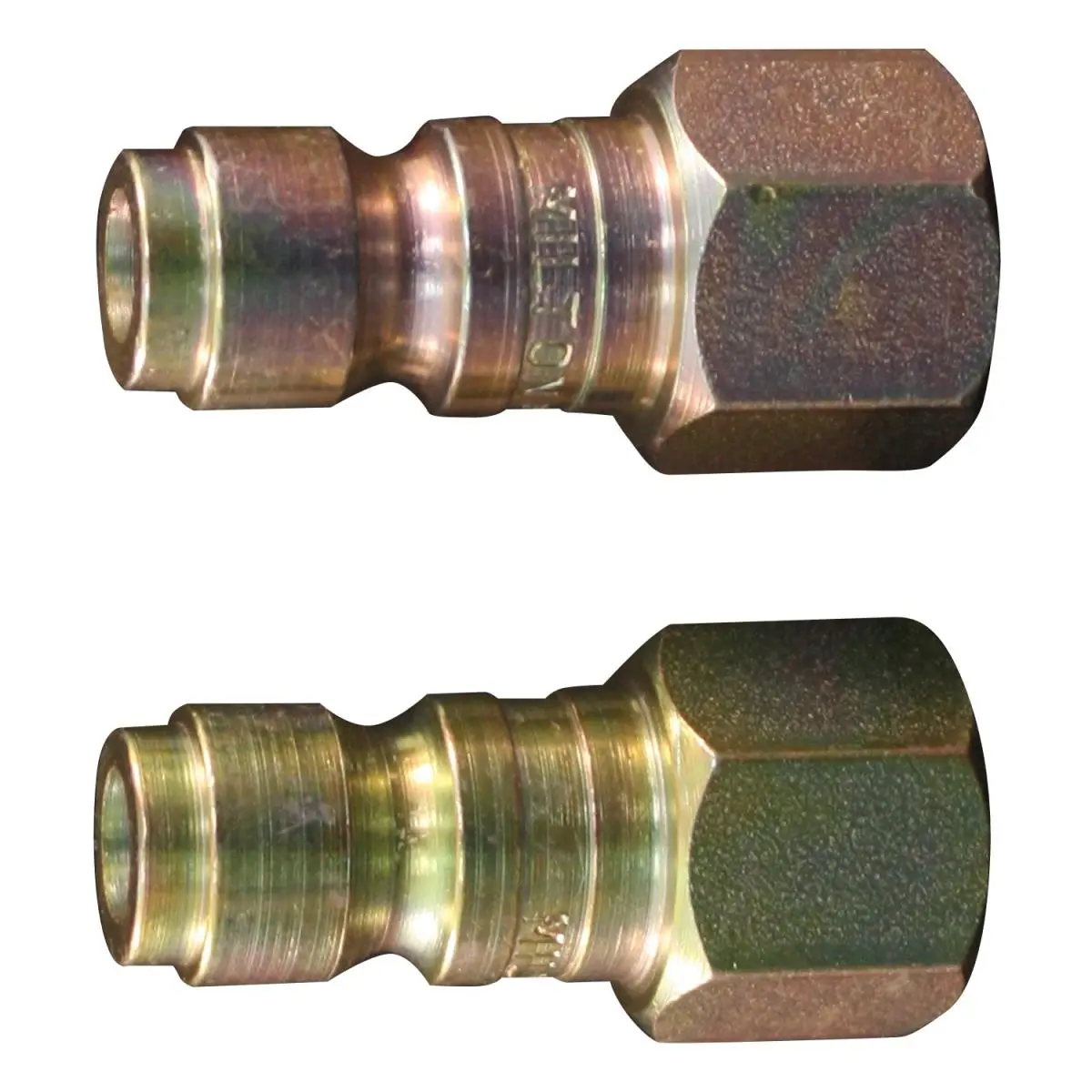 Milton 1810BK Heavy-Duty Steel P Style Plug, 1/4" Female NPT (FNPT) Threads, 0.75" H, 1.68" L, 250°F Max Temp, 300 PSI Max, Automotive Pipes & Fittings Component
