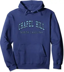Vintage Chapel Hill North Carolina Hoodie – Classic Pullover with Retro Vibes | Unisex Cotton Hoodie | Size S-3XL | FAST SHIPPING