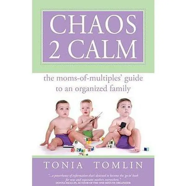 USED-Chaos 2 Calm: The Moms-of-Multiples' Guide to an Organized Family (Book & CD) by Tonia Tomlin (Paperback)