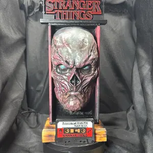 Stranger Things Vecna 3D Print - Hand Painted Memorabilia for Collectors