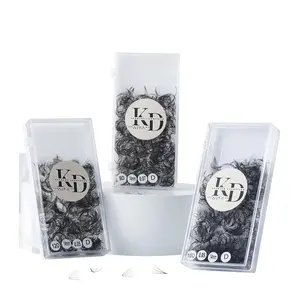 1000pcs Premade Fans Eyelash Extensions - 9D Handmade Volume Lashes | C/D Curl - Thickness 0.07 | 9-17mm Length | KaydiniLashes Extension Supplies Eyelashes Extensions Makeup Cosmetic