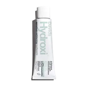 Davids Hydroxi™ Premium Toothpaste - Peppermint, Travel Size | Sensitive + Whitening Nano-Hyrdoxyapatite