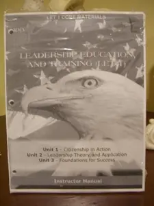 USED-Leadership Education and Training (Let 1) JROTC Unit 1,2 and 3. Instructor manual. by Let 1 core materials. (Unknown)