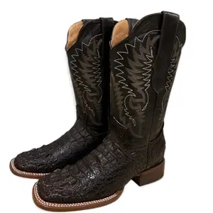 Nuca Cocodrilo (Print) Cafe Men Boot