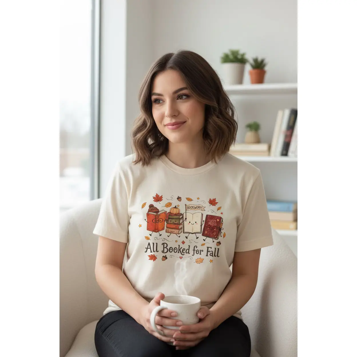 All Booked for Fall Tee