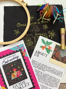 8” Once upon a time Embroidery Kit