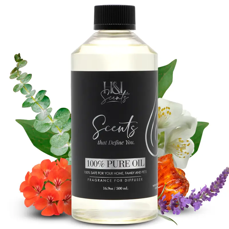 Mahogany  - 100% Pure Oil Fragrance for Diffuser by H&L Scents Lavender Oak
