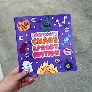 Corporate Chaos Spooky Edition Coloring Book