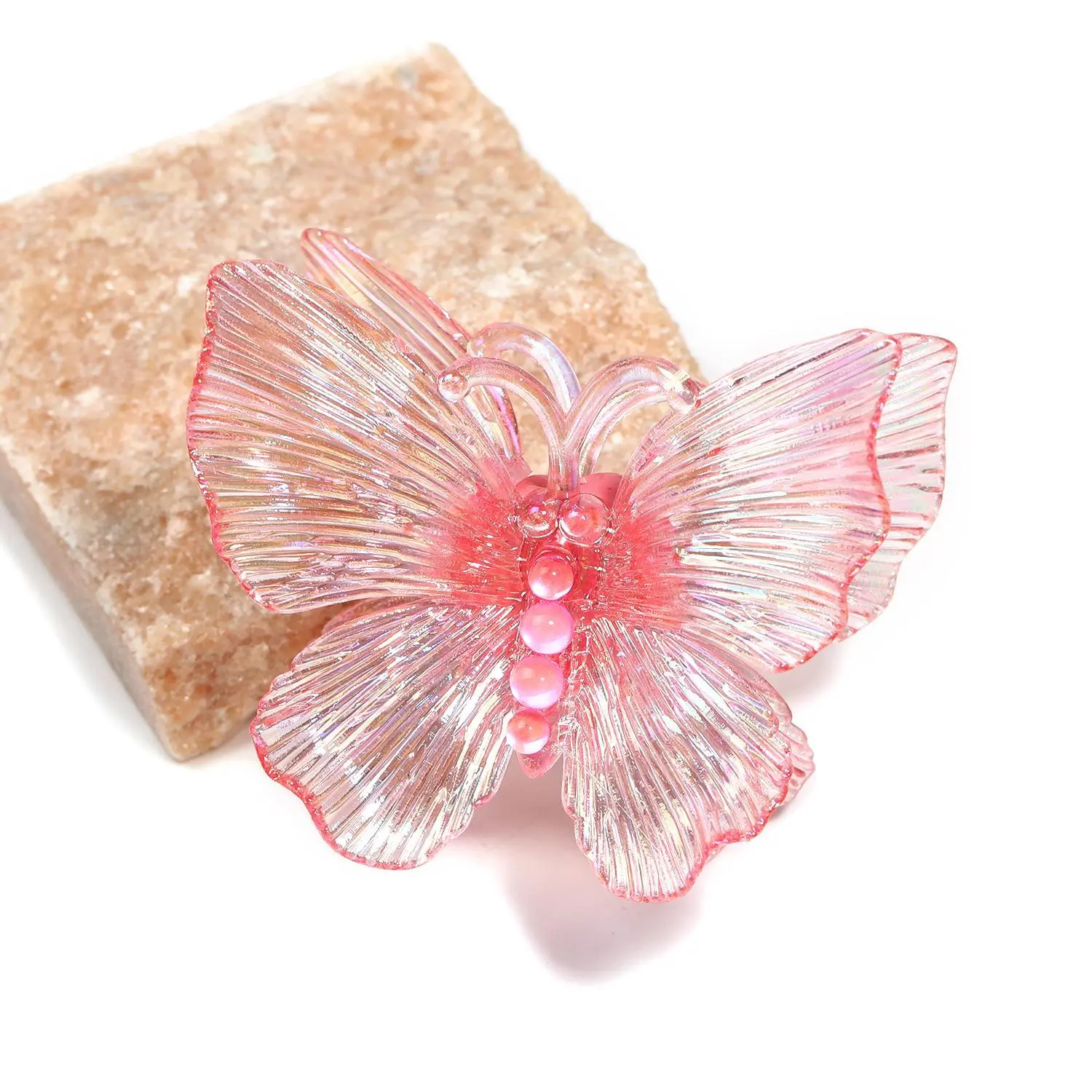 JPM1980005 1PCS Butterfly Light red