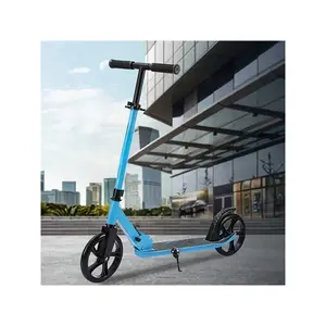 Scooter Comfort, White | Big Kid Scooter | For Teens 8-18 Year Old | 100KG, XL Wheels, Lightweight | Durable Folding Scooter For Kids Ages 10-14 | Foldable Scooter for Teenagers. High Quality, (Supports Teenagers & Adults)