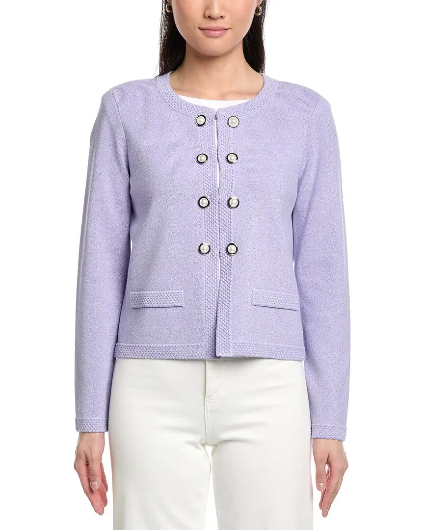 St. John Framed Boxy Jacket