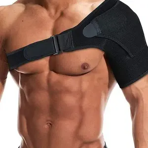 Men's and women's fitness adjustable single shoulder pressurized shoulder strap sports breathable protective support belt warm shoulder pads Healthcare Tool