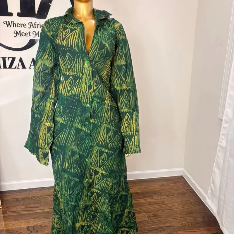 Jabari crepe free gown