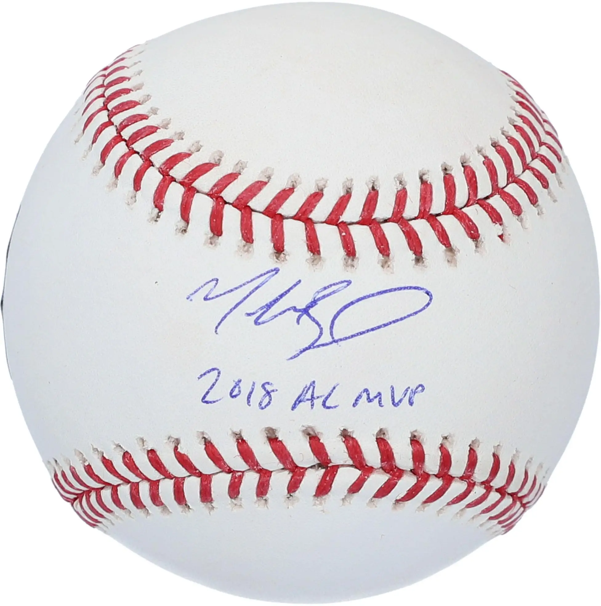 Mookie Betts Boston Red Sox Autographed Baseball with "2018 AL MVP" Inscription - Fanatics Authentic Certified