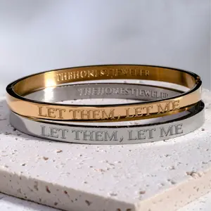 "Let Them, Let Me" Bangle