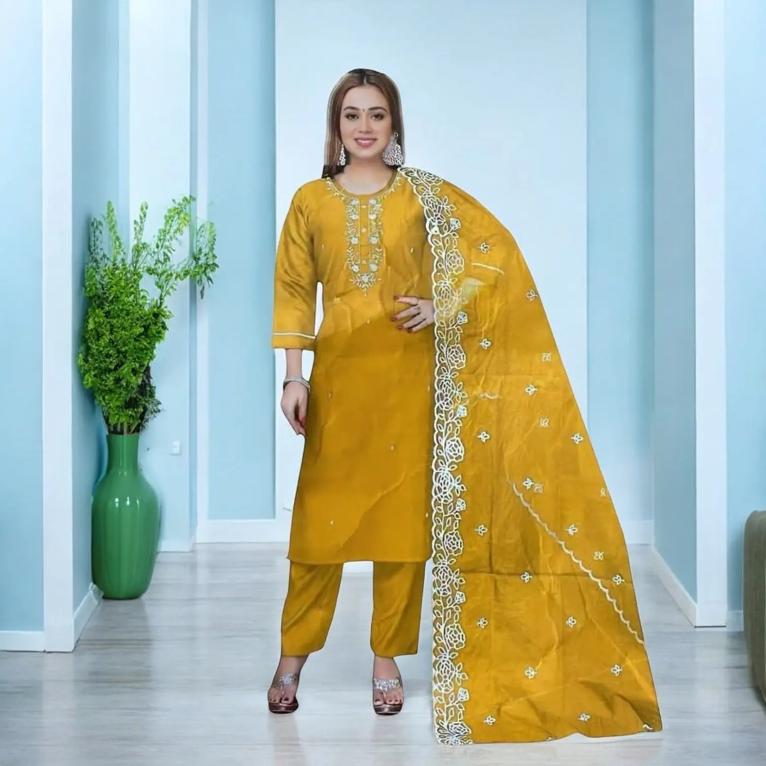 Big size kurta set Big size kurta set