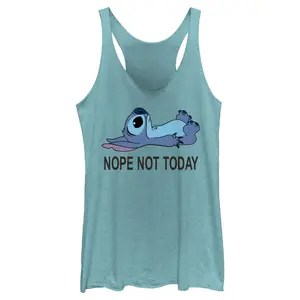 Women's Lilo & Stitch Nope Not Today Racerback Tank Top