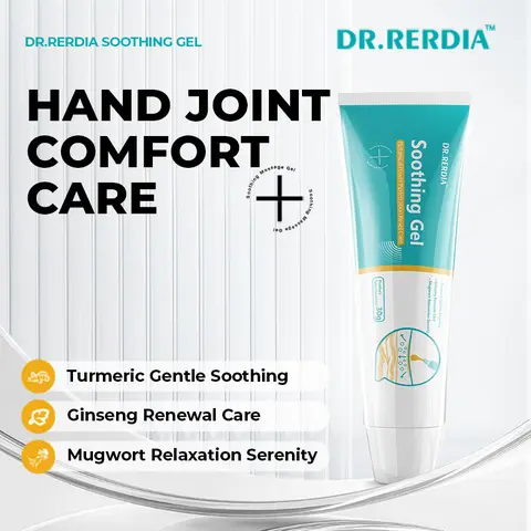 [In Stock]DR.RERDIA Soothing Gel with Ginseng, Ginger & Mugwort for Gentle Hand Joint Care