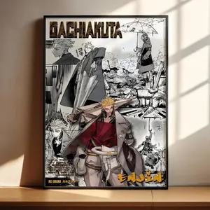 Gachiakuta Anime Poster - Gachiakuta Enjin Anime Art Print Anime Gifts - Japanese Wall Decor - Anime Wall Print