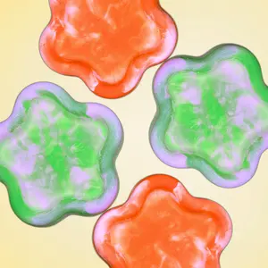 'flower power' trinket tray