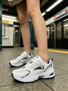 530 Retro Mesh Sports Shoes, Unisex Couple Running Sneakers, Breathable Lightweight Casual Jogging Shoes, Comfortable Athletic Footwear