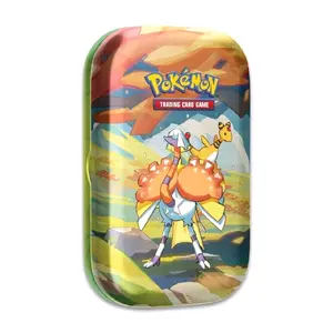 Pokemon Vibrant Paldea Mini Tin FULL ART SET 5 Tins 2 Packs Each NEW SEALED Trading Card Game Collectible Featuring Palafin Lefean & Goomy