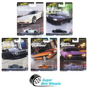 Hot Wheels Premium 2025 Fast & Furious K Case Set of 5 Cars
